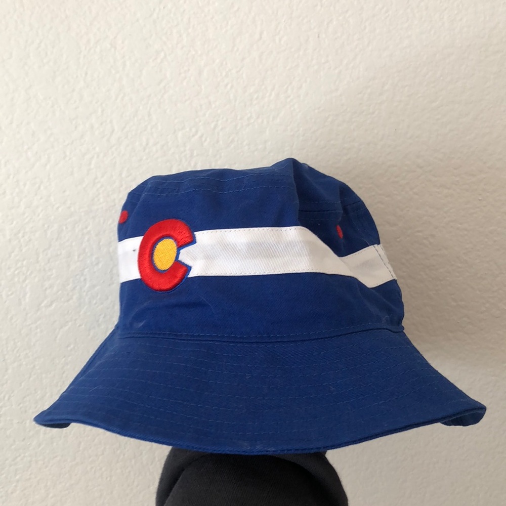 Colorado flag bucket hat